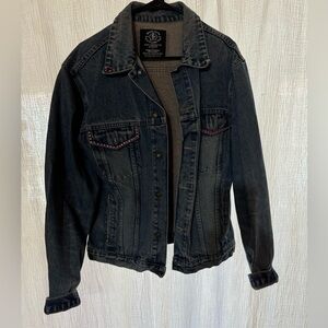 Oversized denim jacket